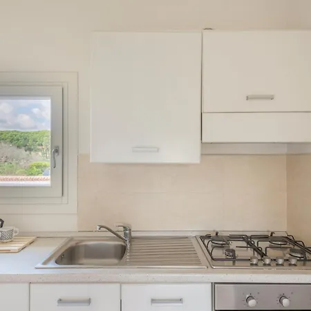 Lägenhet Elegant Ea Bianca 2 Bedroom With Sea View - Extra Bed Available Cala Bitta
